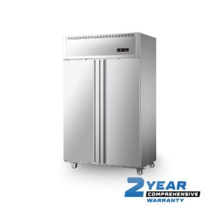 Two Door Fridge (Stainless Steel)
