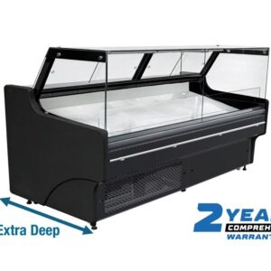 Square Glass Deli - 2.5mtr