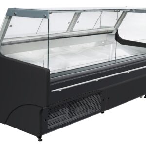 Square Glass Deli - 2.5mtr
