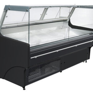 Square Glass Deli - 2mtr