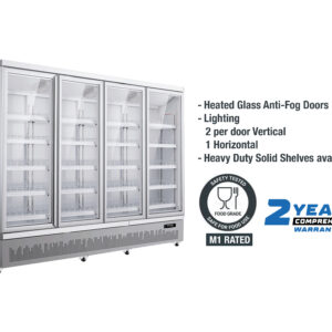 AISLEPRO® <BR>FOUR DOOR FREEZER