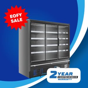 Glass Door Multideck 3 Door