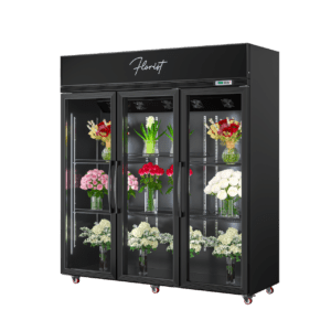 FLORA PRO™ 3-Door Flower Display Fridge