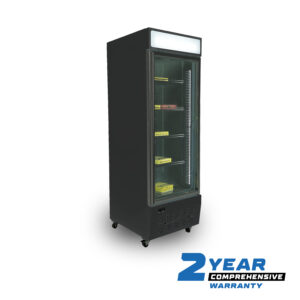 ONE DOOR FREEZER BLACK (SD420)